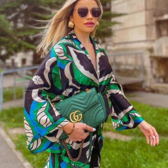 Zara Printed Shorts Sz XS NWT - Picture 9 of 16